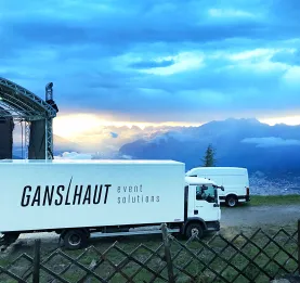 Bühnenaufbau Tirol